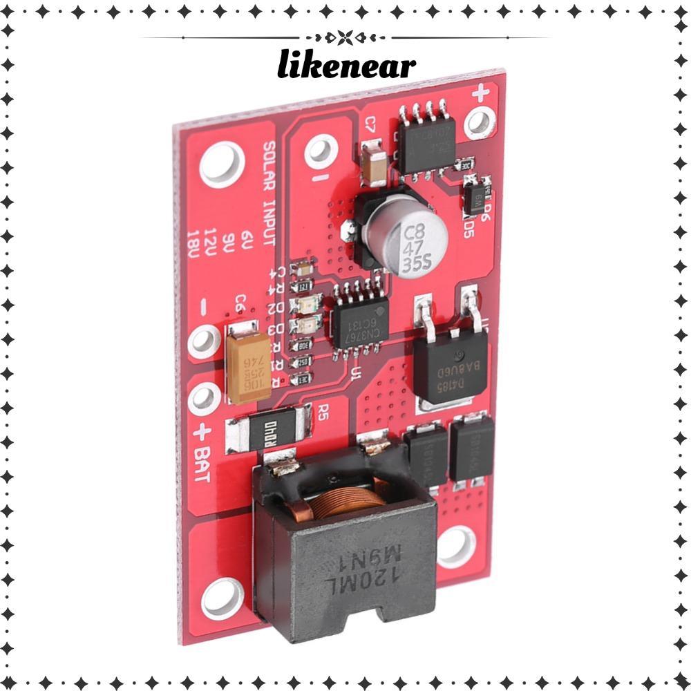 LIKENEAR แผงควบคุมโมดูลชาร์จ, 3A สําหรับ 12V แบตเตอรี่ตะกั่วกรด MPPT Controller, Trickle ชาร์จ CN379