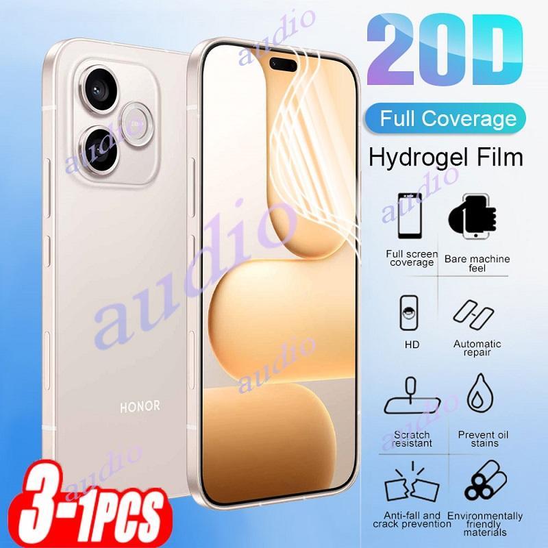 Honor 600 Lite 5G 3 ชิ้น 20D Full Coverage Hydrogel ฟิล์มสําหรับ Honor 600 Lite Honor600 Lite 5G 202