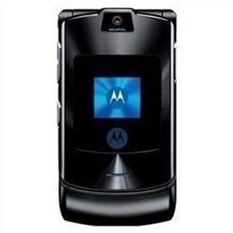 Motorola/Motorola V3ie มือถือพลิกสํารองนักเรียนโทรศัพท์ผู้สูงอายุบางเฉียบ
