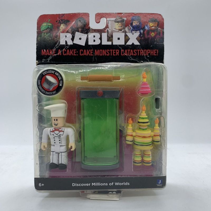 【พร้อมส่ง】roblox การ์ด ของเล่น ตุ๊กตา toy robuxR ROBLOX ROBLOX CAKE MONSTER CATASTROPHE สินค้าของแท้