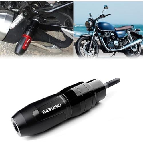 สําหรับ GB350 GB350C gb 350 c gb350 gb350c 2021-2024 2025 รถจักรยานยนต์ CNC อุปกรณ์เสริมท่อไอเสียกรอ