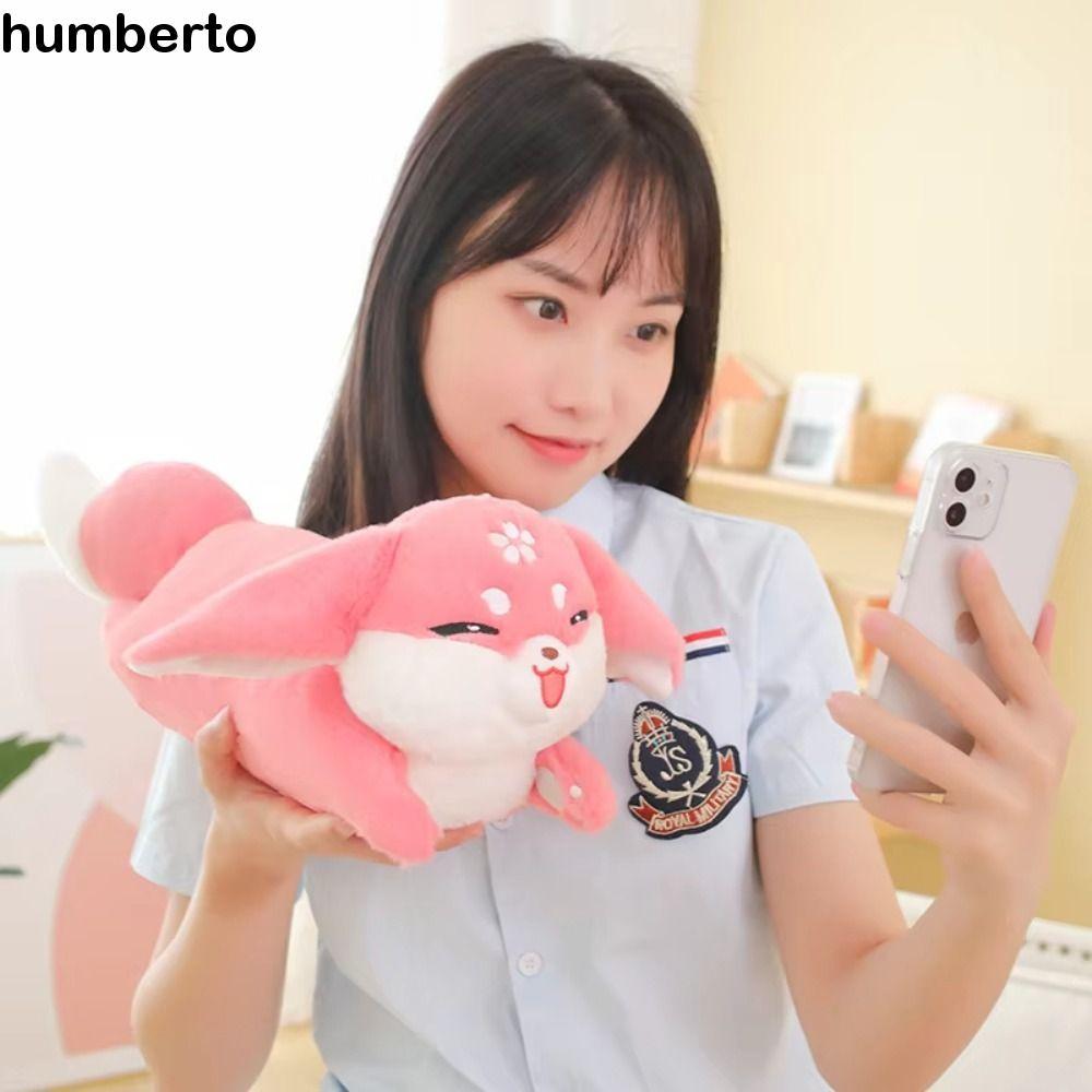 HUMBERTO Yae Miko ของเล่นตุ๊กตา,วัสดุนุ่มน่ารัก Kawaii Genshin Impact Plush, Plushies ตุ๊กตาการ์ตูนอ