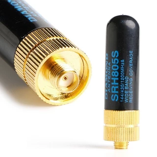 เสาอากาศมินิ SRH805S ขั้ว BNC (BNC-M) | Dual Band VHF/UHF ขนาดเล็ก พกพาง่าย ส่งเร็วจากไทย