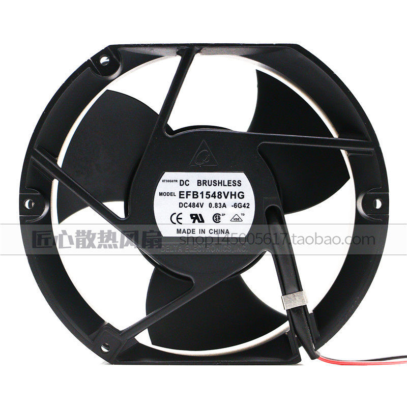 [Radiator] DELTA DELTA EFB1548VHG 17251 48V 0.83A พัดลมดูดอากาศระบายอากาศ 17CM พัดลมสูบบุหรี่บาร์บีค