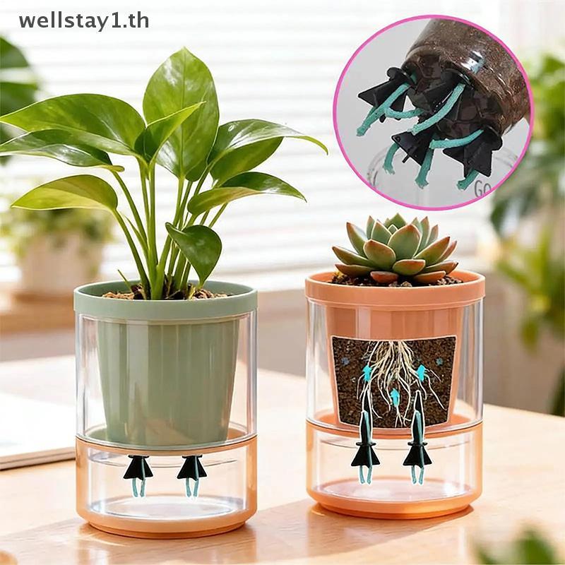 [ELL] 10 ชุดคอลัมน์รดน้ําด้วยตนเองเหมาะสําหรับในร่ม/s - โพสต์ชลประทานแบบช้าแบบปรับได้ [TH]