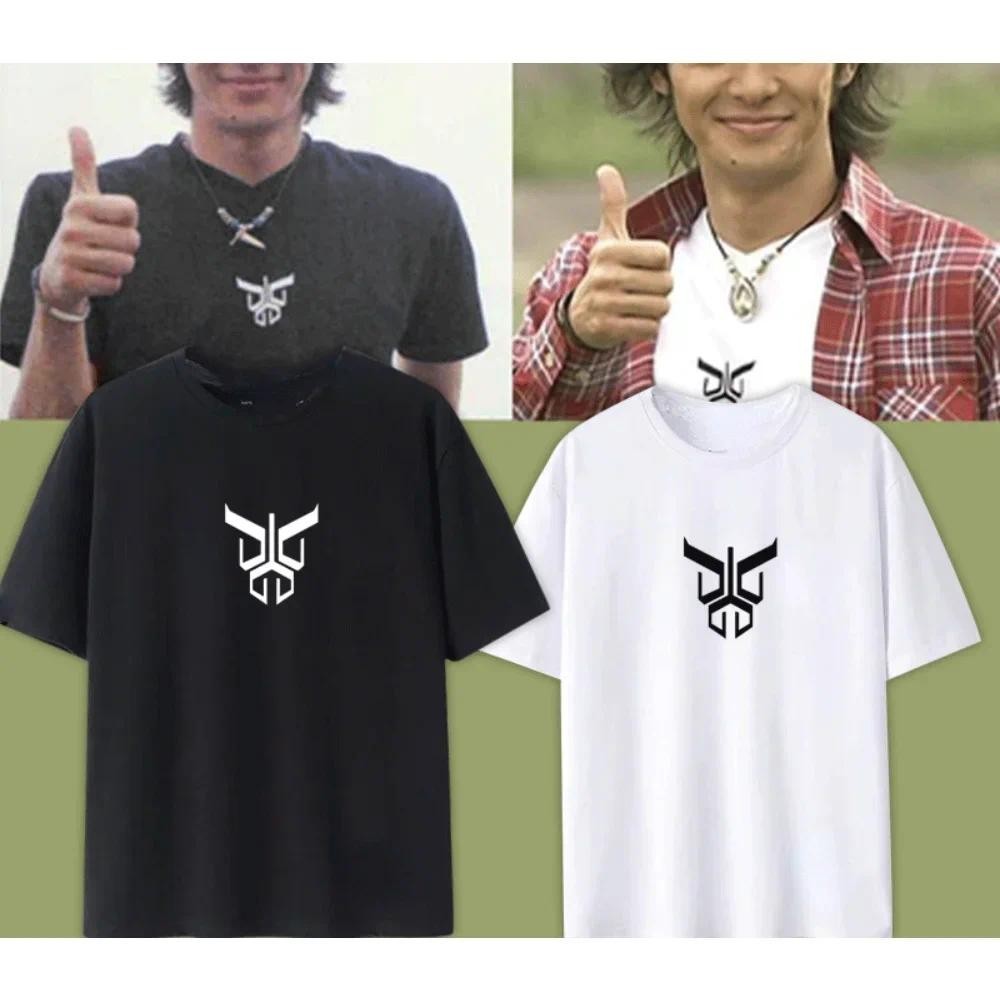 Kamen Rider Kuuga เสื้อยืดแขนสั้นญี่ปุ่นอะนิเมะเสื้อลําลองหลวมสไตล์เกาหลีเสื้อแฟชั่น