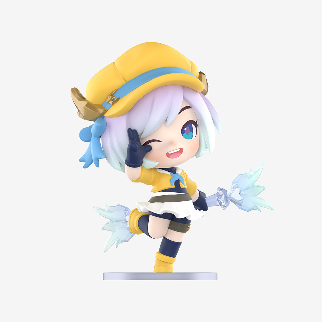 POP MART Fight For The Golden Spatula Chibi Series Action Figure Blind Box Anime Mystery Box