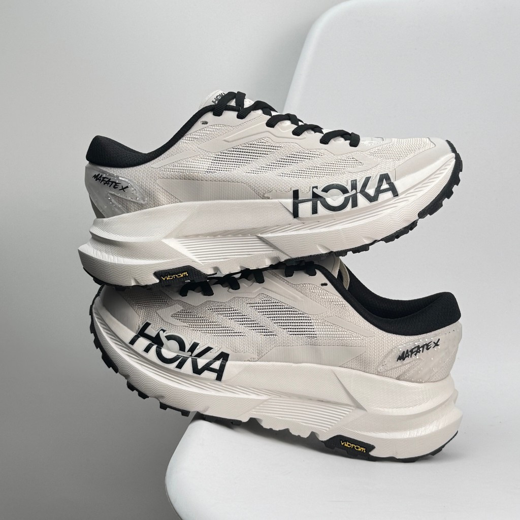 รองเท้าวิ่งเทรล HOKA MAFATE X แบบยูนisex ระบายอากาศได้ดี และเบาสบาย สำหรับการวิ่นมาราธอนและการเดินป่า