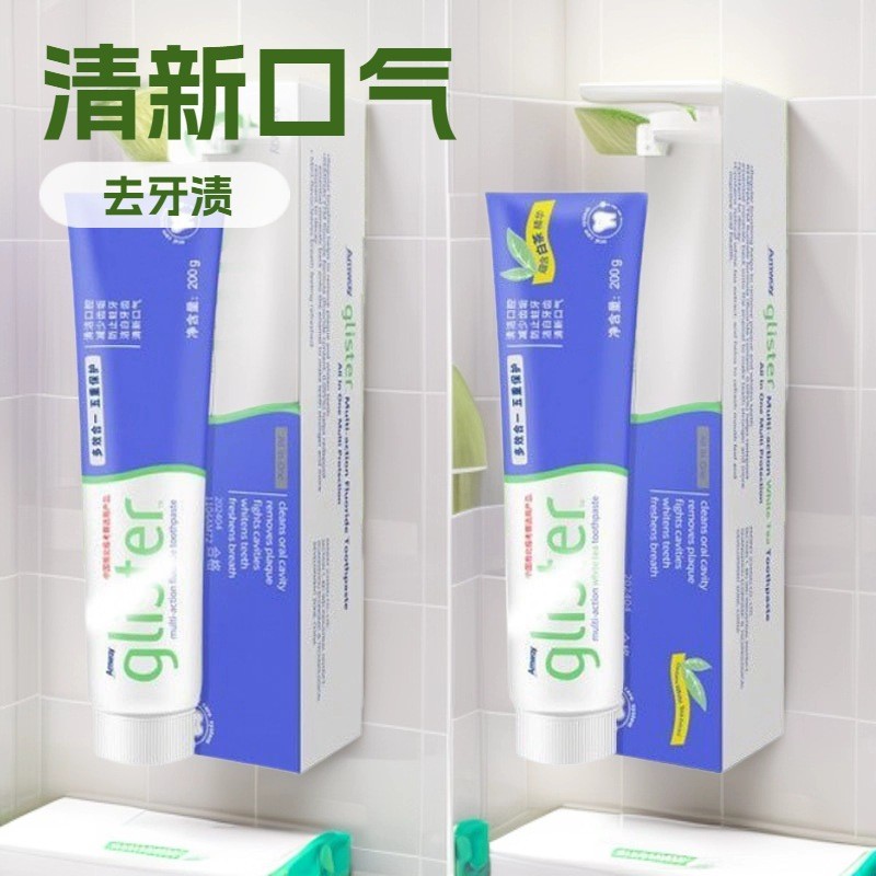 Popular~an/Lili Dental Health Fluoride Toothpaste for Dental Care, Removes Stains, Multi-Effect, Whi