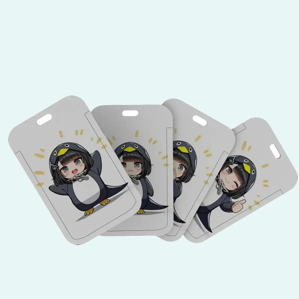 【สินค้าพร้อมส่ง】ปลอกใส่บัตรเพนกวิน Gugu Gaga สุดน่ารัก | ที่ใส่บัตรพนักงานและบัตรนักเรียน |  อุปกรณ์เสริมห้อยกระเป๋าน่ารักๆ