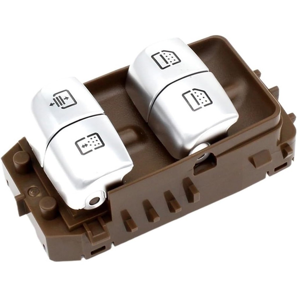 KIRYU ปุ่มสวิตช์ควบคุมกระจกรถยนต์สวิตช์ควบคุมตัวยกหน้าต่างรถยนต์เข้ากันได้กับ EWhite Light SWhite Li