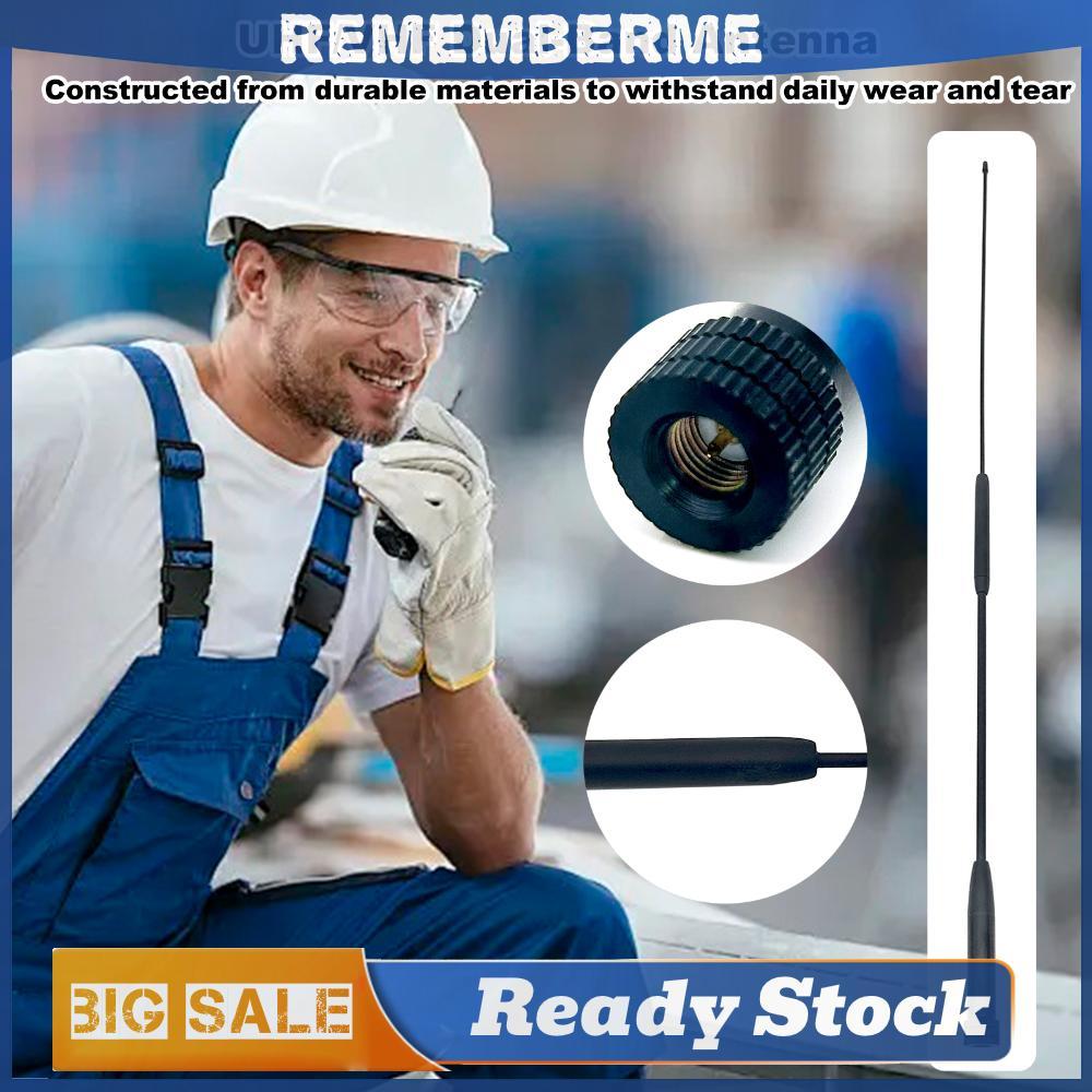 144/430MHz Dual-Band BNC เสาอากาศมือถือสําหรับ YAESU VX6R VX160 อุปกรณ์เสริมวิทยุมือถือเสาอากาศทดแทน