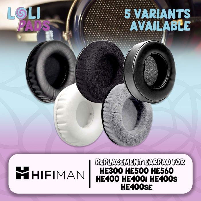 Earcup แผ่นโฟมแผ่นรองหูฟัง Earpad Hifiman HE300 HE400 HE400i HE400s HE400se HE500 HE560 แผ่นโฟม