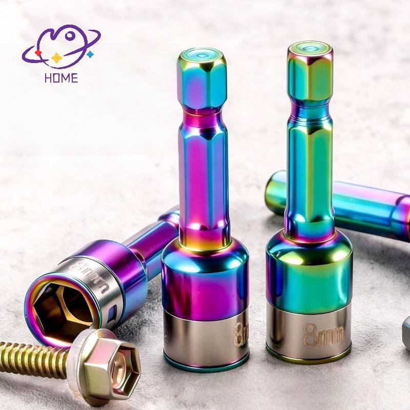 [mayhome] 1/4 ชิ้น Ratchet Soet ชุดอะแดปเตอร์เครื่องมือประแจแขนโลหะ 8 มม.Hexagonal Shank Impact Soets Spanner Power Drills Converter {TH}