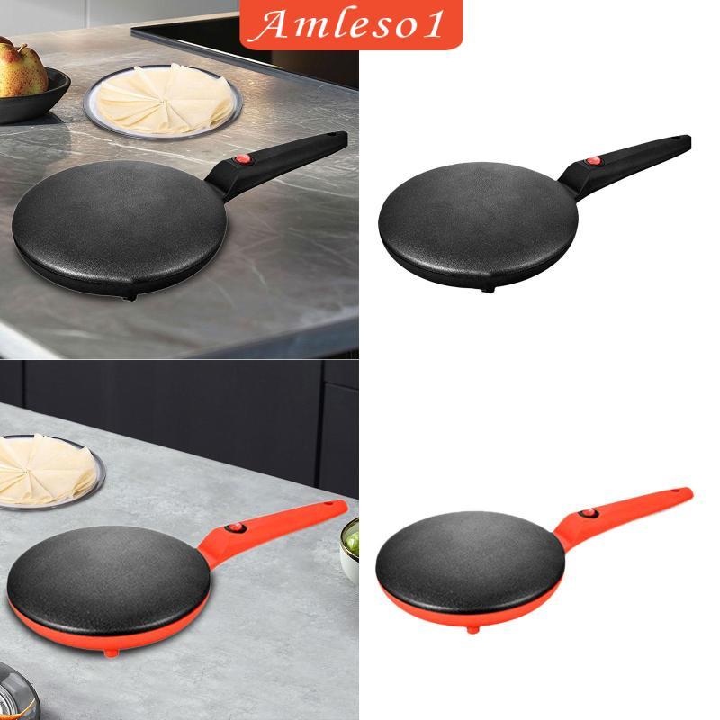 [แอมเลโซ1] เครื่องเครปทันทีเครื่องทําอาหารเช้าขนาดกะทัดรัดสําหรับเครป Blintzes Eggs