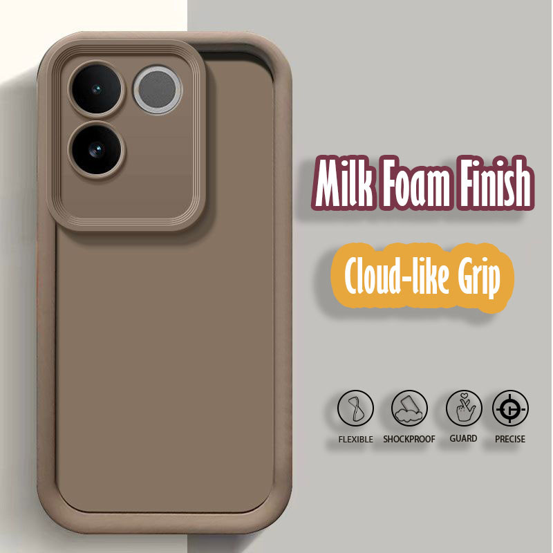 Vivo S17E iQOO Z7 Pro T2 Pro 5G V2285A เป็นมิตรกับผิวสบู่ป้องกันกล้องซิลิโคนอ่อนนุ่ม Fine Matte ป้อง