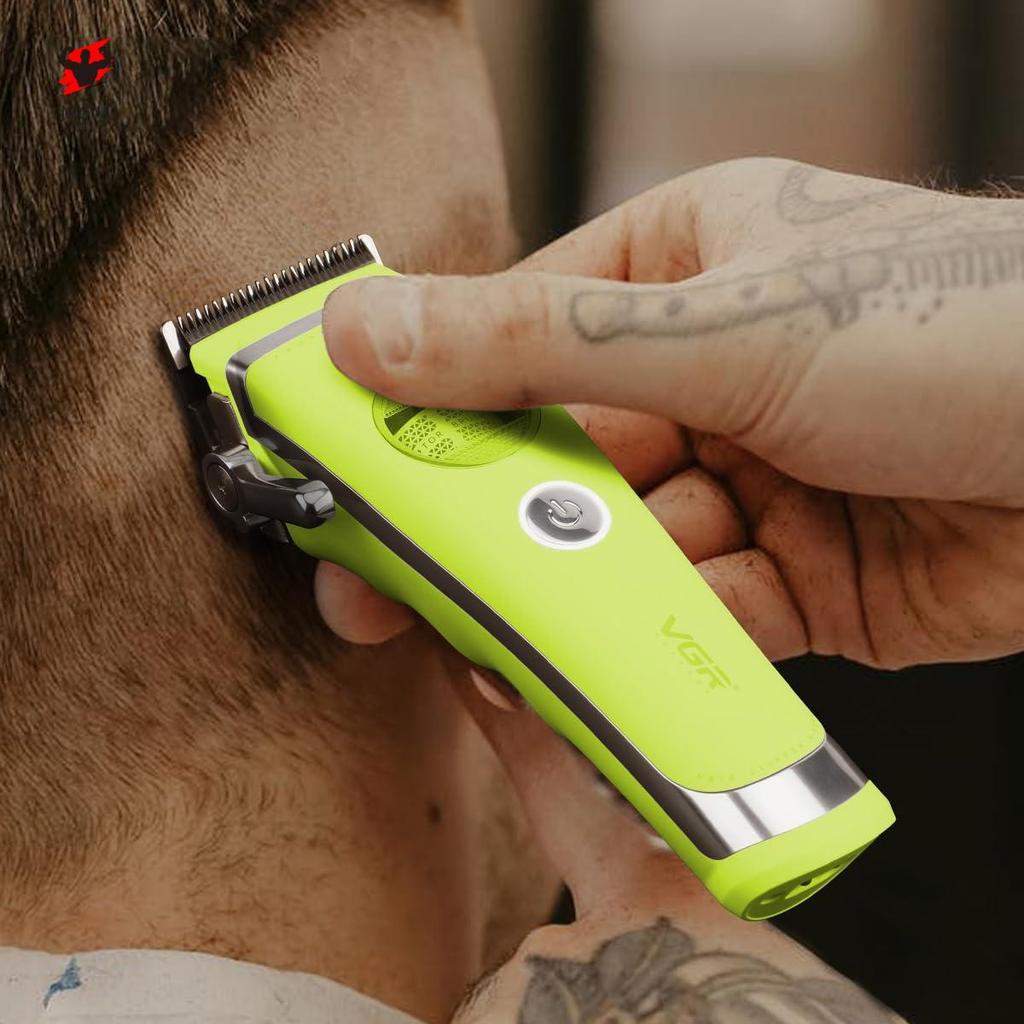 VGR V880C Clipper ผมไฟฟ้าใบมีดเซรามิค USB ชาร์จ 150 นาที Runtime สําหรับ Home Salon Travel