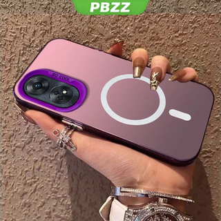 PBZZ FOR เคส สําหรับปลอก oppo reno 8t 4G reno 8t 5G A78 OPPO A58 5G A58 4G A78 4G เคสโทรศัพท์เคสแข็งTPUกันกระแทกออกแบบใหม่ความงามไร้สายแม่เหล็กดูดCYBSWX01