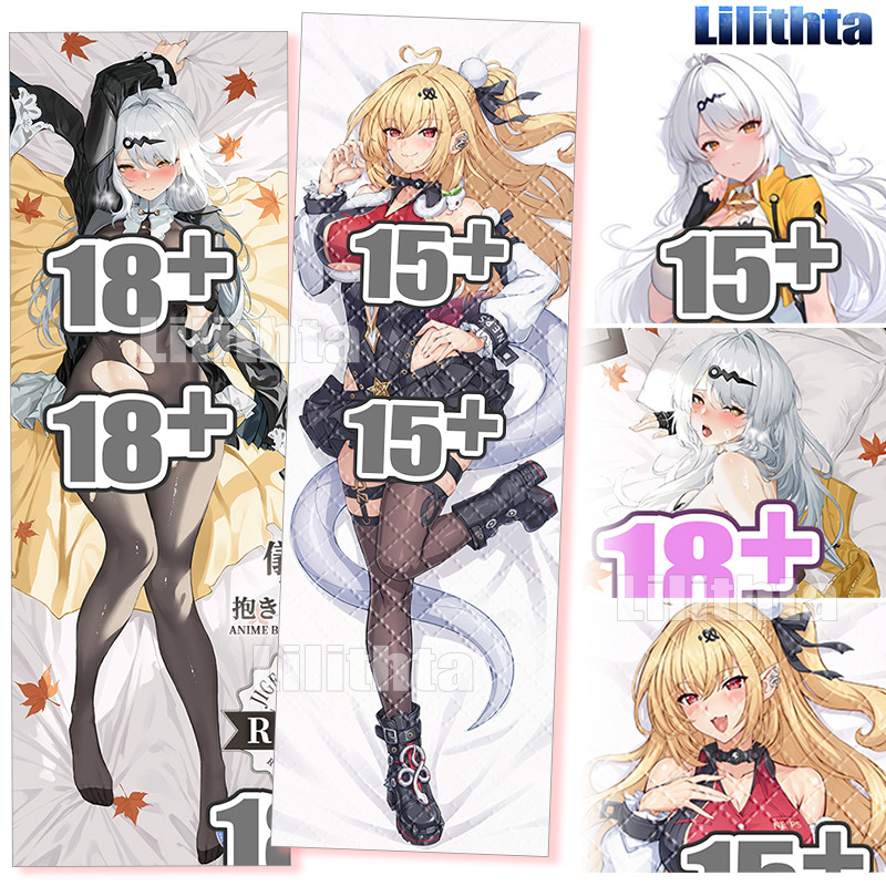 Dakimakura ปลอกหมอน Zenless Zone Zero Yixuan และ Hisshifu Body-pillow Cover Custom Made