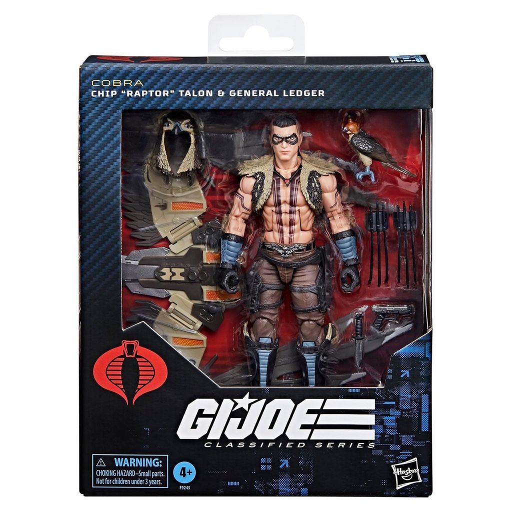 [Hasbro] กองกําลังพิเศษ GI JOE Cobra Raptor ของเล่นตุ๊กตาเคลื่อนย้ายได้ 20 ซม.