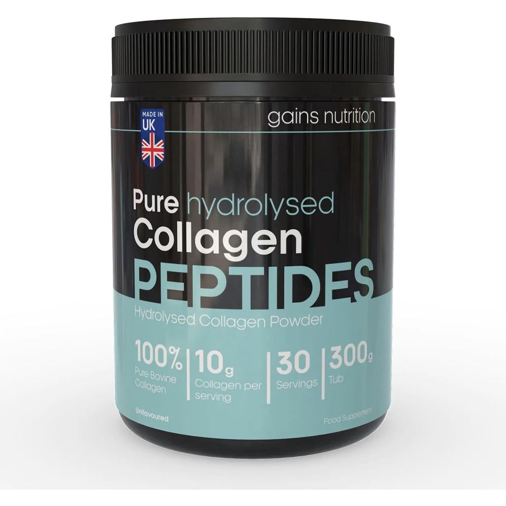 GN คอลลาเจนเปปไทด์ผง | Hydrolyzed Bovine Collagen Powder - อาหารเสริมคอลลาเจน 300g | อาหารเสริมคอลลา