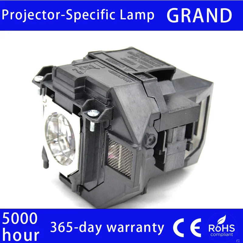 ELPLP97 เปลี่ยนโคมไฟโปรเจคเตอร์สําหรับ Epson Powerlite Home Cinema V260 X49 W49 982W E20 U50 โคมไฟ 3