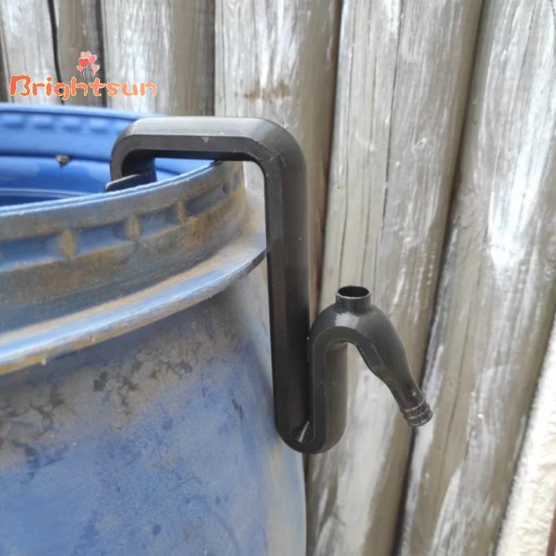 [BT-t] Self Priming Siphon ท่อไม่มีการเจาะ Overflow ท่อระบายน้ําอัตโนมัติและเติม Rainwater Transfer Overflow เครื่องมือท่อสวนตะขอใหม่