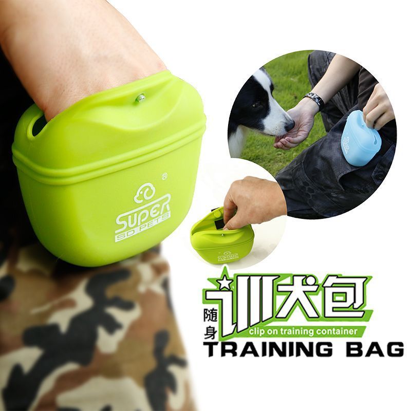 Hugh Training Dog Bag Pet Training Bag Outing Dog Food Bag กระเป๋าคาดเอว Training Dog Bag Outdoor Sn