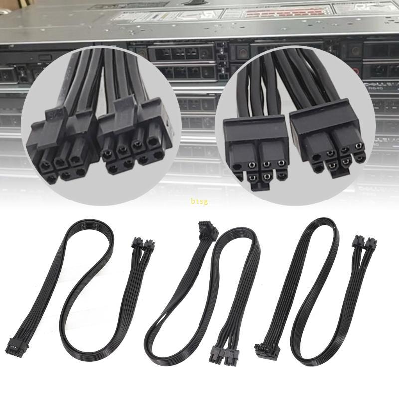 Btsg 2x8P ถึง 16Pin สายไฟกราฟิกสําหรับ R740 R740 R740XD R640 เซิร์ฟเวอร์สําหรับโหลดกราฟิกที่เข้มข้น
