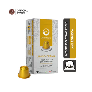 (เซ็ต 3 กล่อง x10 แคปซูล) กาแฟแคปซูล COFFEE MIX FLAVORS สำหรับเครื่อง Nespresso® (PUNTO ITALIA ESPRESSO BRAND)