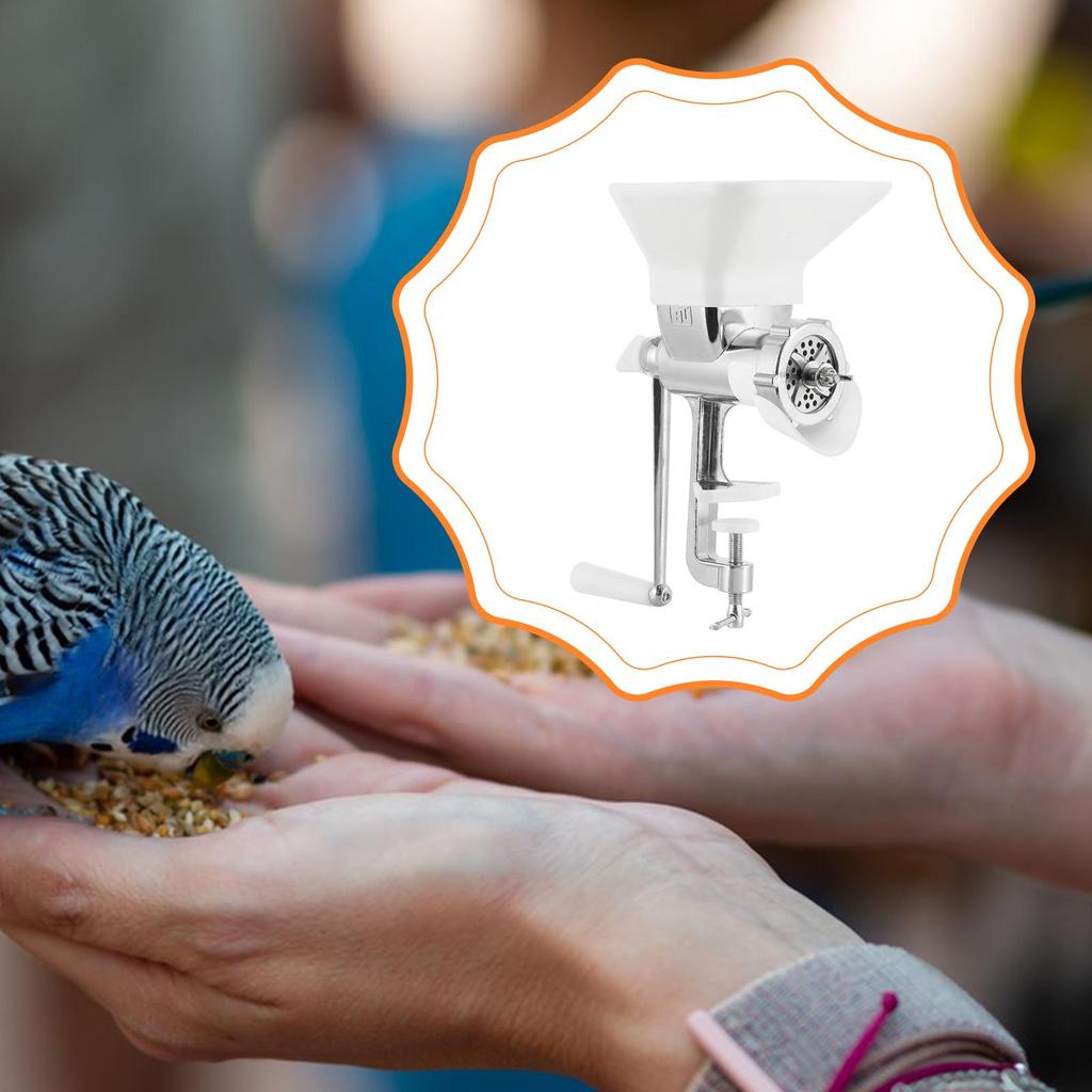 [qwnjto] คู่มืออาหารนก Kibble Machine เครื่องทําอาหารสัตว์สําหรับการประชุมเชิงปฏิบัติการฟาร์มร้านขาย