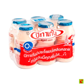 บีทาเก้น นมเปรี้ยวโยเกิร์ตพร้อมดื่ม พร่องมันเนย 85 มล. แพ็ค 6