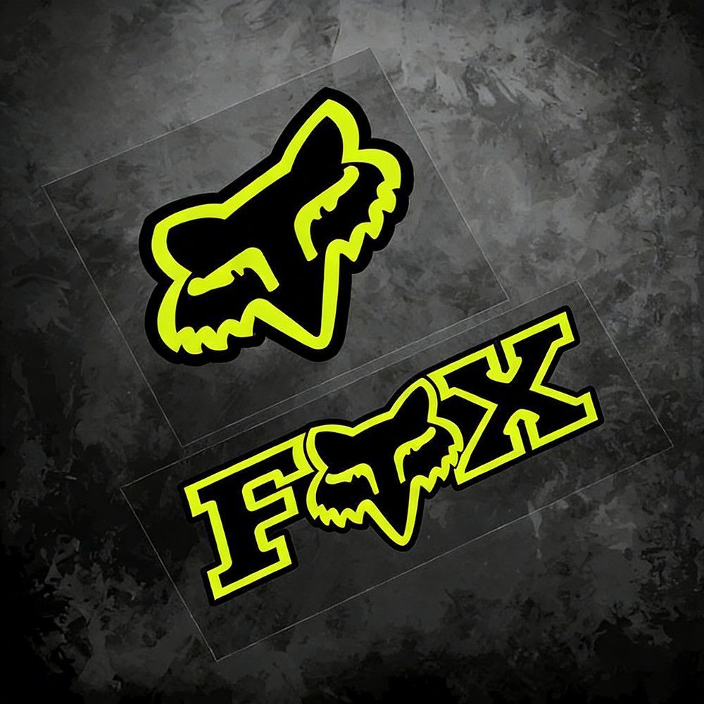 FOX stickers, KTM motocross reflective stickers, road bike and mountain bike suspension decorative r