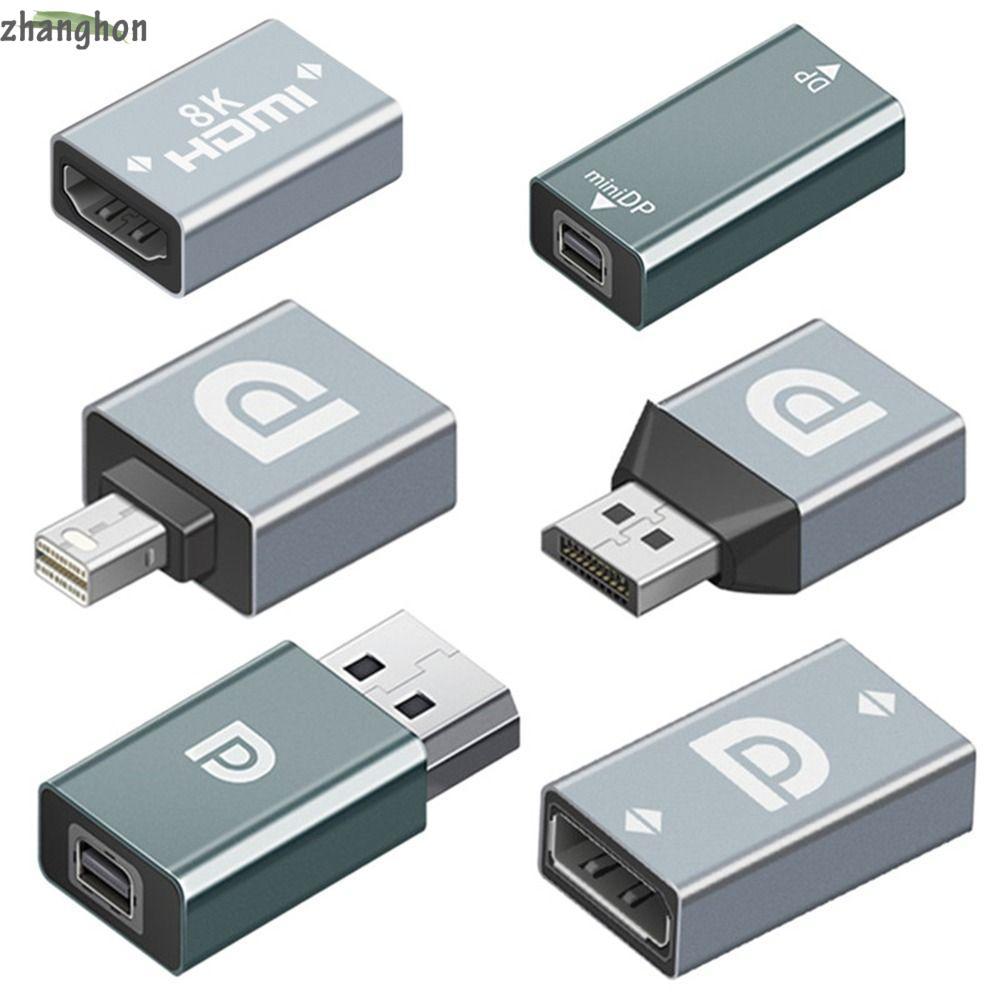 ZHANGHONG Converter สําหรับคอมพิวเตอร์ 8K 60Hz 4K Video HDTV เข้ากันได้กับ
