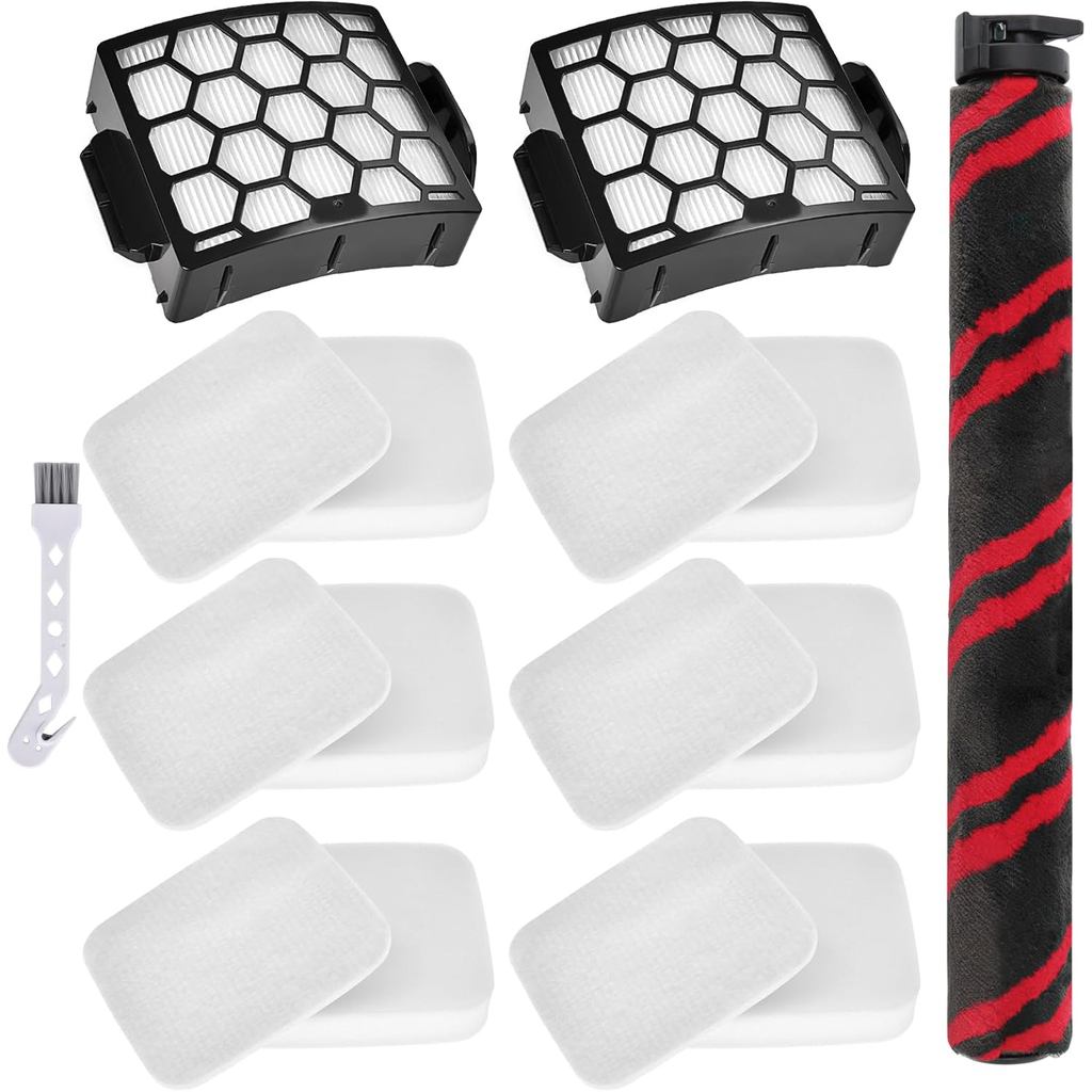 UV900 อะไหล่ทดแทนสําหรับ Shark UV900 Performance Lift-Away Duo Clean Replacment Parts, 1 Roller + 2 