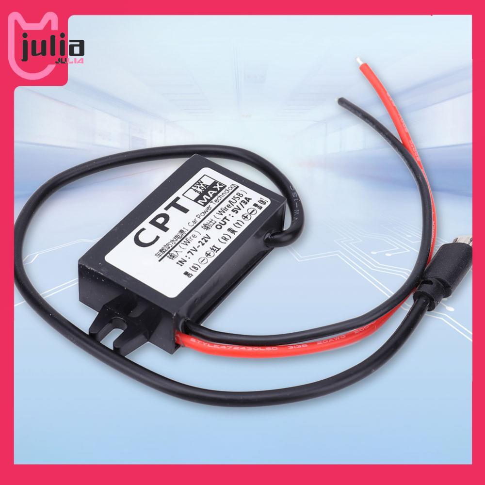 12V ถึง 5V 3A 15W DC/DC Converter Regulator สะดวก CPT Buck Converter โมดูล