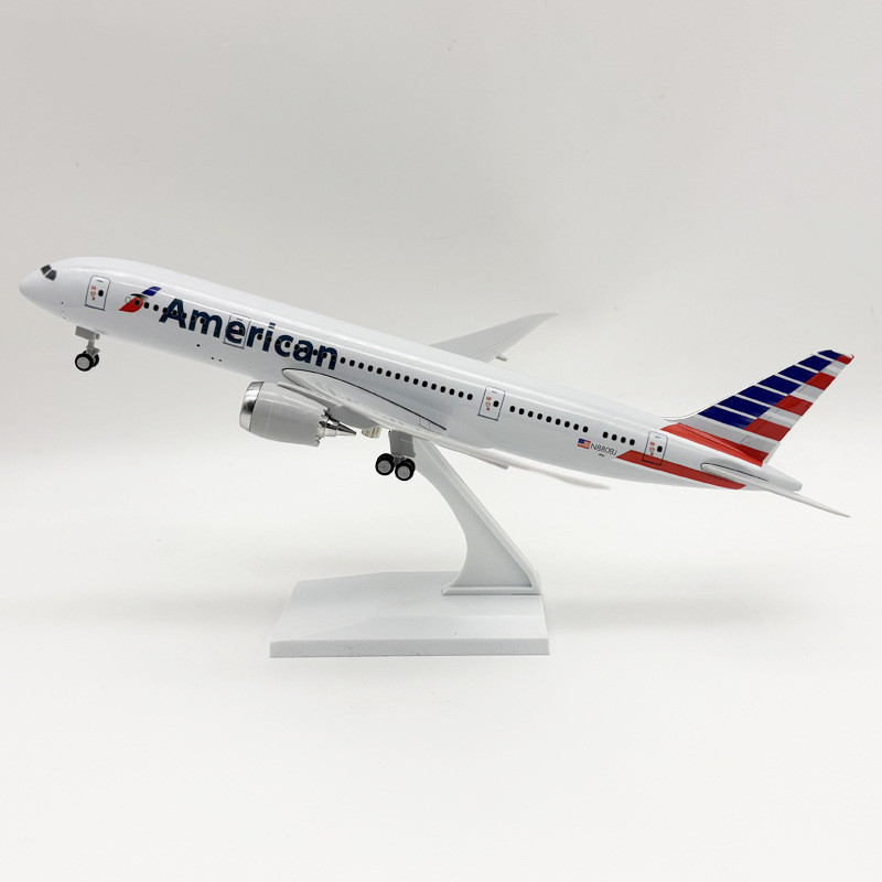 เครื่องบิน 30CM รุ่น B787 Merikin Air Resin Static Model