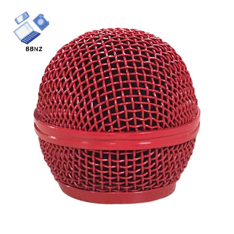 [BBNZ] เปลี่ยนตะแกรงไมโครโฟนโลหะ Replacing Professional Party Mic Head Part อุปกรณ์เสริมสําหรับ Shur