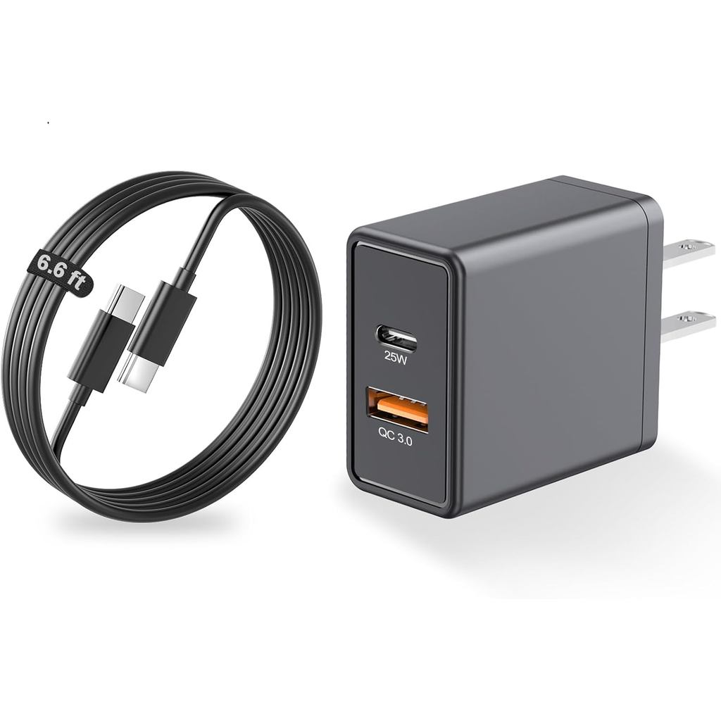25W Super Fast Charging Charger สําหรับ Samsung Galaxy A17 5G/A16/A15/A54/A53/A42/A32/A31/S26/S26 +/
