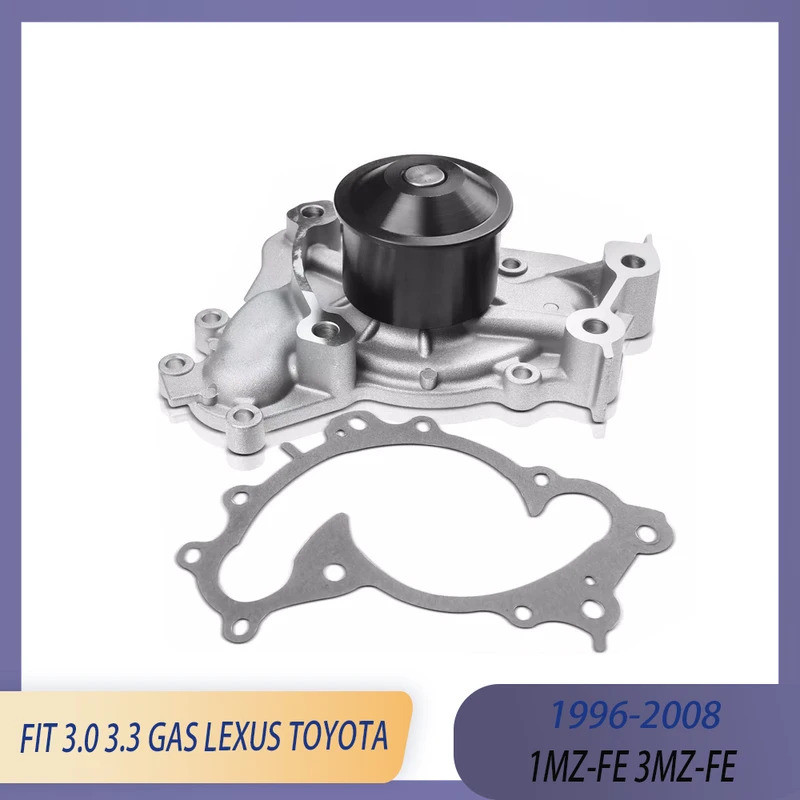 ระบบทําความเย็นชุดปั๊มน้ําส่วนเครื่องยนต์ Fit 3.0 3.3 L 1MZ-FE 3MZ-FE GAS 96-10 สําหรับ LEXUS TOYOTA