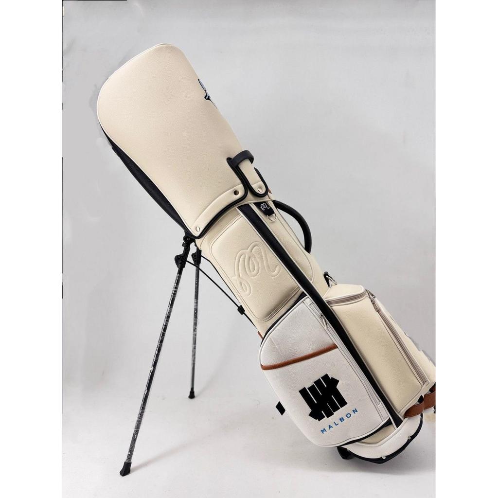 Classic Co-Branded Golf Bag Fashion สะดวก Double Cap Golf Stand Bag