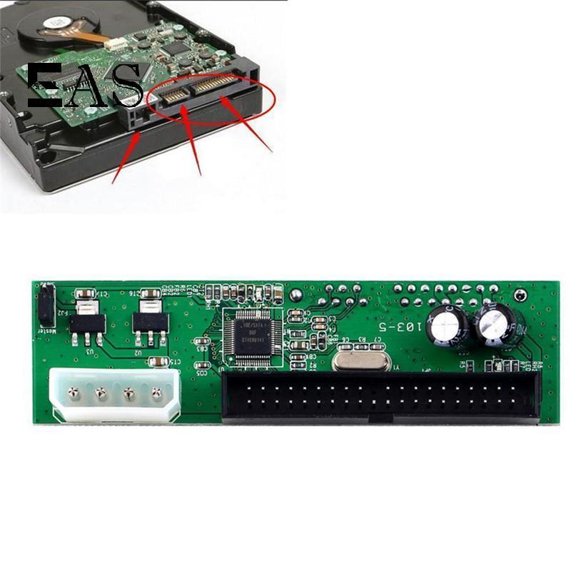 [EA] Sata To Pata IDE อะแดปเตอร์แปลง Plug&Play 7+15 Pin 3.5/2.5 Sata HDD DVD TH