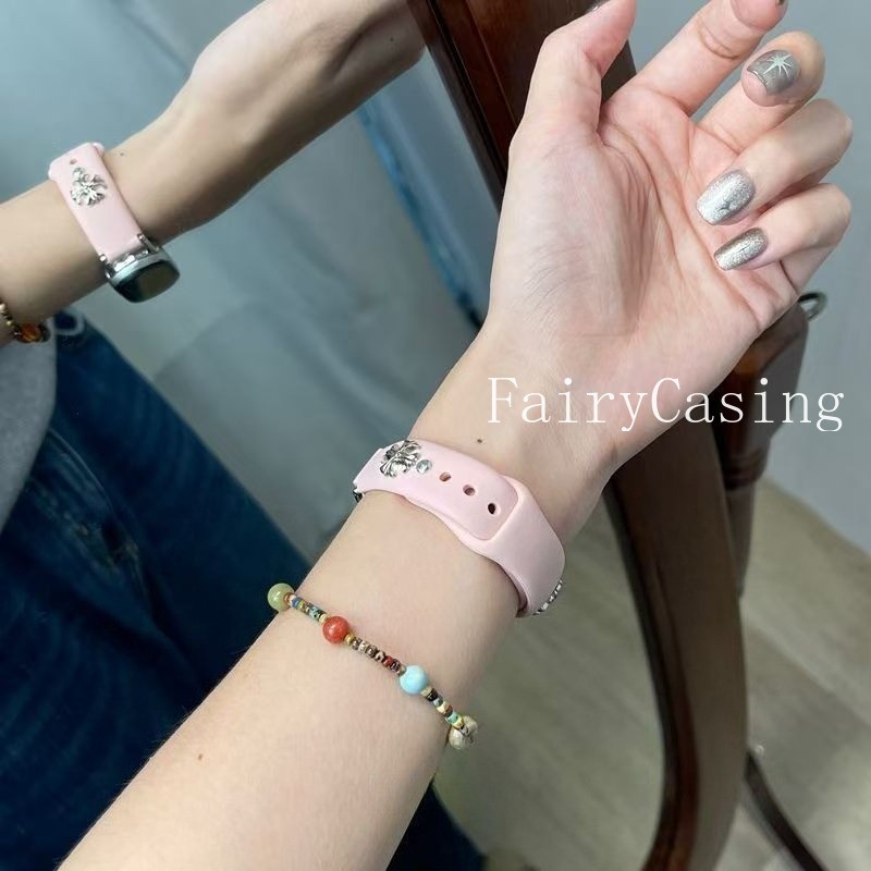 สายซิลิโคนใหม่สําหรับ Xiaomi Mi Band 10 9 8 7 Pro เปลี่ยนสร้อยข้อมืออุปกรณ์เสริมสําหรับ Mi Band 9 8 สายรัดข้อมือ active ราคา ถูกที่สุด ดีลบีเคเค แกลเลอรีภาพที่ 9