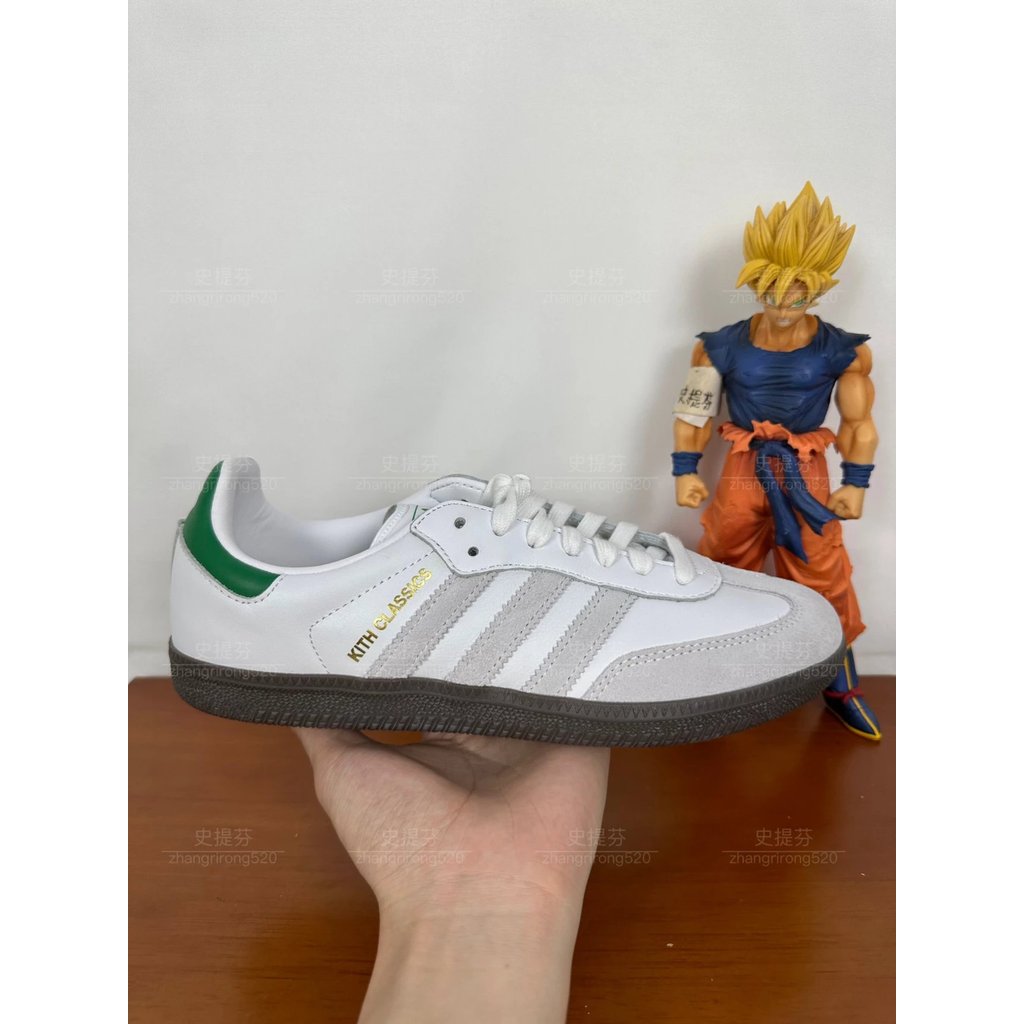 Ad German Men Women samba Training Shoes Green kito Size Casual White Joint Name