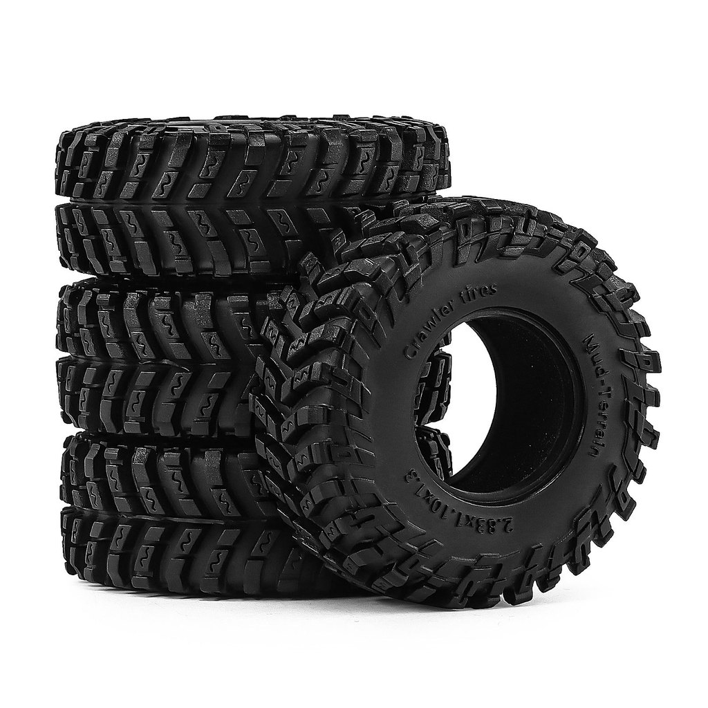 4pcs 1.3 นิ้ว 1/18 RC 72*28 มม.ยาง All Terrain Rock Crawler ยางอัพเกรดสําหรับ TRX4M SCX24 FMS Ascent 18