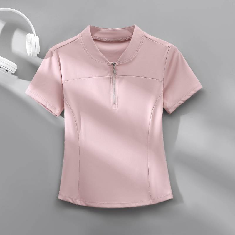 New Summer Sports Top Quick Drying Clothes Yoga Clothes Workout Clothes Badminton Clothing Thin Runn