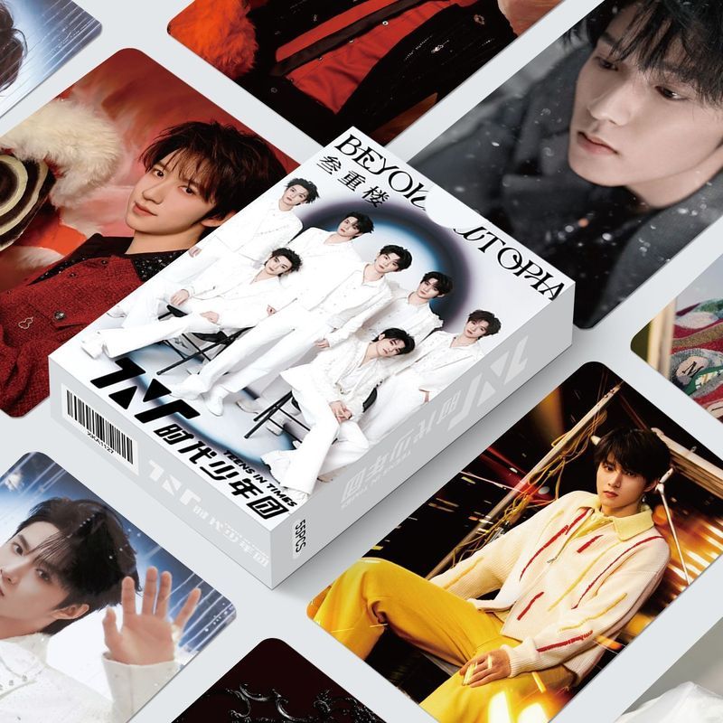 泰代少年 安卓小卡55 文ตงเซิน自安装饰得L卡片55 Laser Photocard ของวัยรุ่นในไทม์, Liu Yaowen และ Song Yaxuan, Self-pri