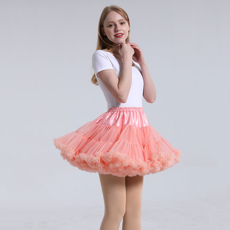 A DRW JK Lolita กระโปรงผ้ากอซนุ่ม สำหรับคอสเพลย์และสวมใส่ทั่วไป