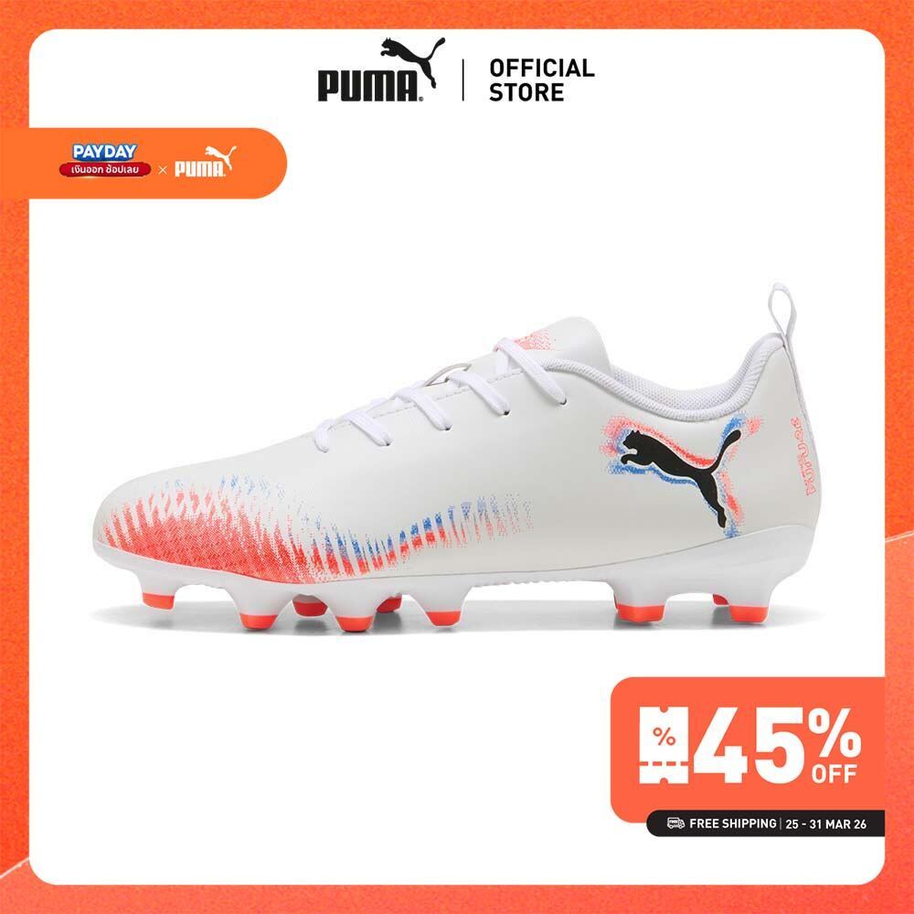 PUMA Football FUTURE 8 PLAY FG/AG Football Boots Youth สีขาว - 10862201