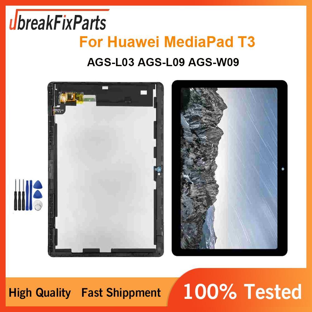 9.6 นิ้ว LCD สําหรับ Huawei MediaPad T3 10 AGS-L03 AGS-L09 AGS-W09 จอแสดงผล Touch Screen Digitizer A